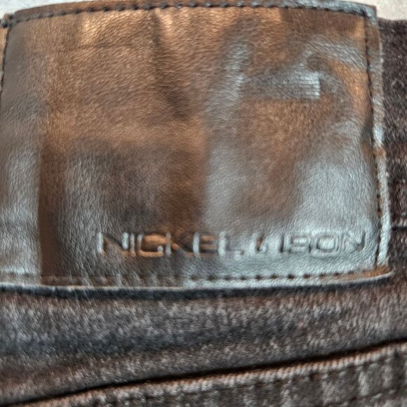 Nickel & Iron Mens Slim Fit Black Denim Jeans Size 36x30 casual hipster stretch - Picture 4 of 14
